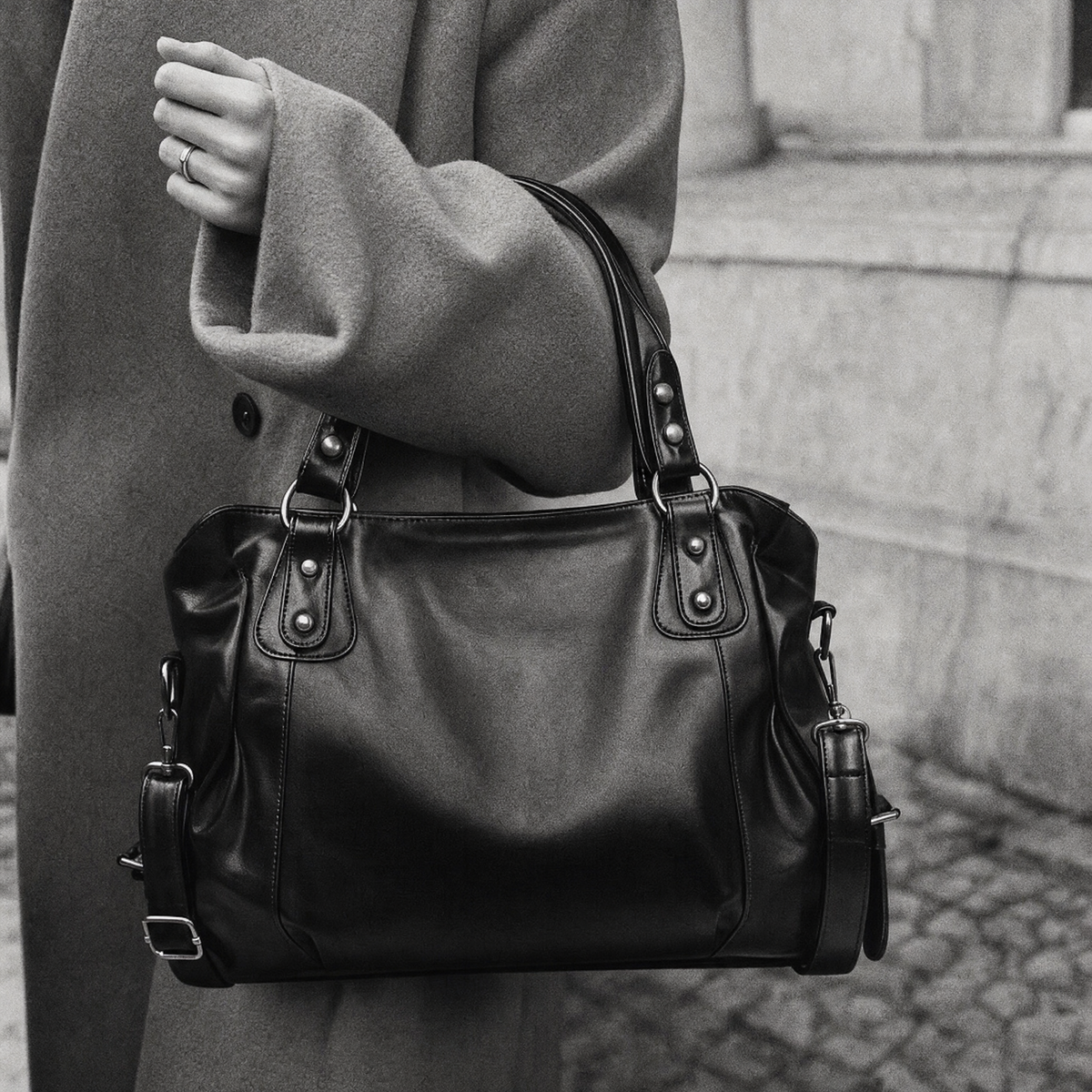 Sac Margaux en cuir végan – LIORA PARIS