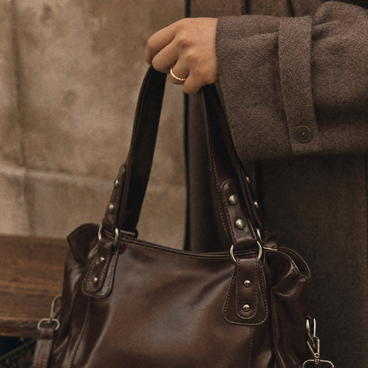 Sac Margaux en cuir végan – LIORA PARIS